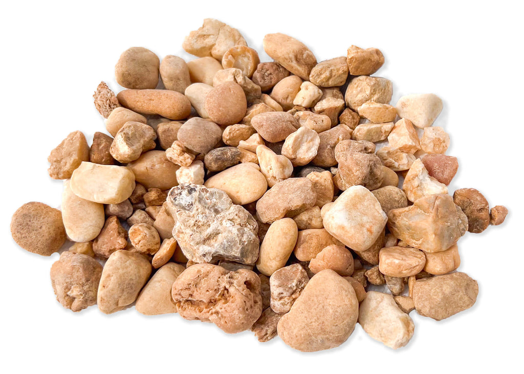 River Rocks: 1" to 1-1/2" Natural Mixed Color Stones for Outdoor Gardens